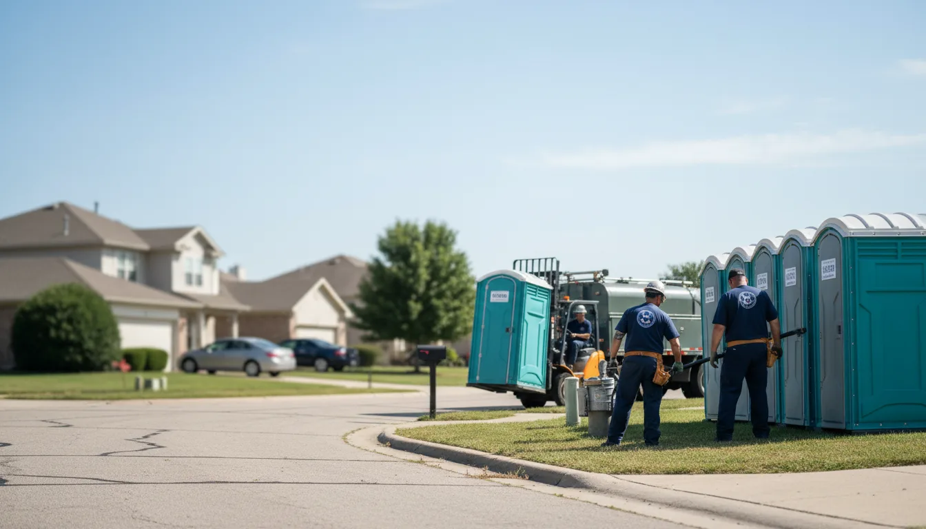 Porta Potty Rental in Gypsum, OH near me